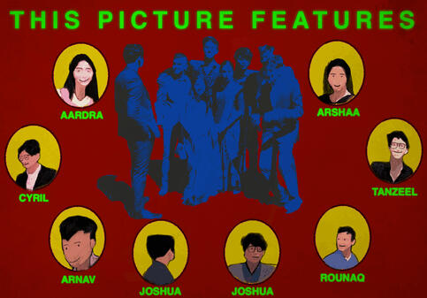 This picture features...